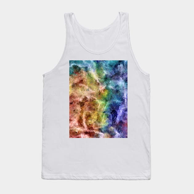 Color 3004 by Kristalin Davis Tank Top by Kristalin Davis